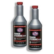 STP POWER STEERING FLUID & Stop Leaking, 12 Fl.oz, 2 Packs
