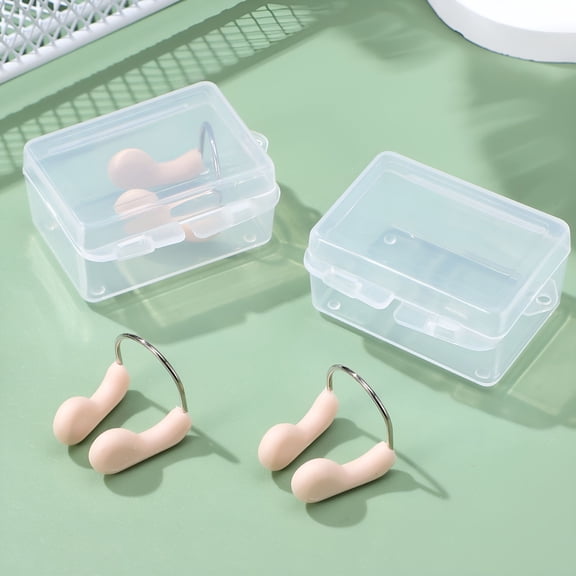 BESTSKY 3 Pcs Nose Plugs For Swimming Nose Clips Silicone Nose Plug Diving Nose Protector For Kids Adults