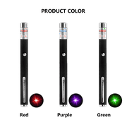 3 Packs 900Mile Laser Pointer Pen Green Purple Red Light Visible Beam Lazer