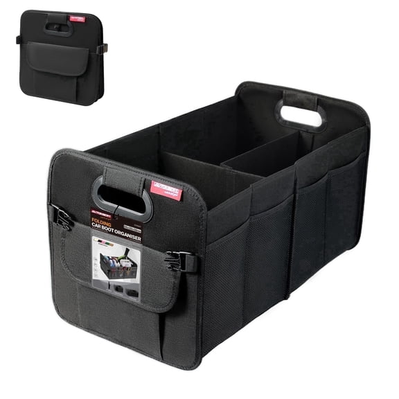 Yiyasu  Waterproof 55L Car Trunk Storage Box Cargo Organizer Collapsible for Car SUV, Portable Maximize Space