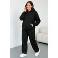thumbnail image 2 of SPXTREME Women's Tracksuit Set 2 Piece Hoodie Sweatpants Lounge Oversized Sweatsuits Fall Outfits, 2 of 11
