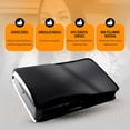thumbnail image 4 of Funda protectora con corte preciso para PlayStation 5 Slim Console Digital Edition y Regular Edition, resistente al polvo y a los arañazos, lavable, con puerto de fácil acceso para cables, 4 of 7