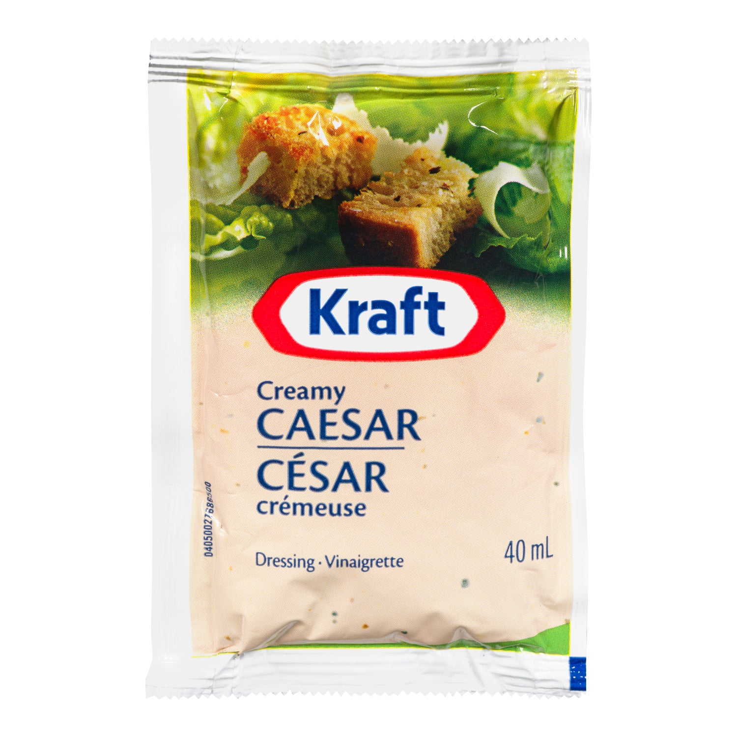 Kraft Creamy Caesar Dressing, Portion 40ML/Unit, 100 Units/Case