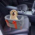 thumbnail image 1 of Bolsa de transporte portátil para perros, suministros para mascotas lavables, correas de bolsa de mano, transporte extraíb seguridad , Rojo Colco Cubierta de asiento de coche de los portadores, 1 of 8