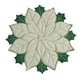 thumbnail image 4 of Mantel Individual Navideño, Mantel De Lino Con Bordado De Flores Para Cena, Para Cafetería, Hotel, Cocina, Blanco, 60cm Blanco 60cm Macarena Mantel individual, 4 of 8