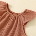 thumbnail image 5 of Fesfesfes Infant Onesies for Baby Girls Summer Sleeveless Cute Breathable Solid Color Rompers Boys Round Neck Cute Solid Shorts Bodysuit, 5 of 8