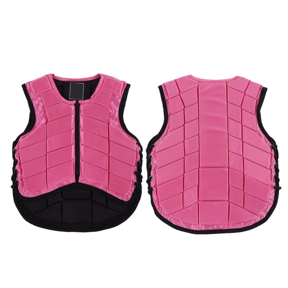 Chaleco ecuestre para niños, acolchado de espuma, seguridad, equipo de protección para montar a caballo, Protector corporal, PinkCL YUNYI BRAND Deportes