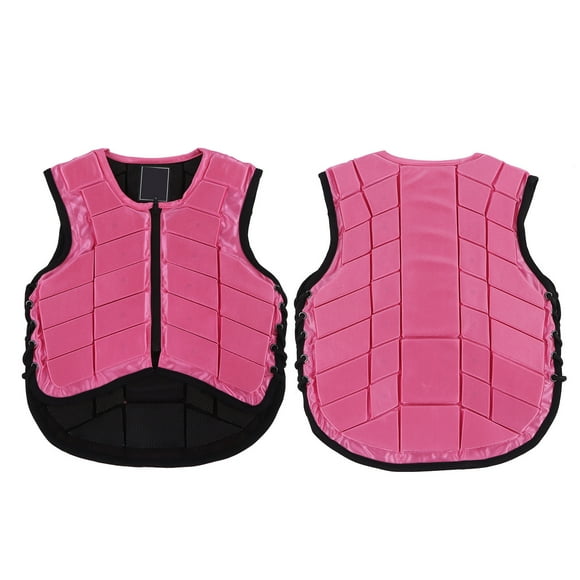 Chaleco ecuestre para niños, acolchado de espuma, seguridad, equipo de protección para montar a caballo, Protector corporal, PinkCL YUNYI BRAND Deportes