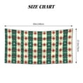 thumbnail image 2 of Sikiie Christmas Snowflakes Plaid Beach Towel for Women Men, Pool Bath Beach Camping Beach Towel Adult Blanket for Travel Swim 27.5"x 55", 2 of 6