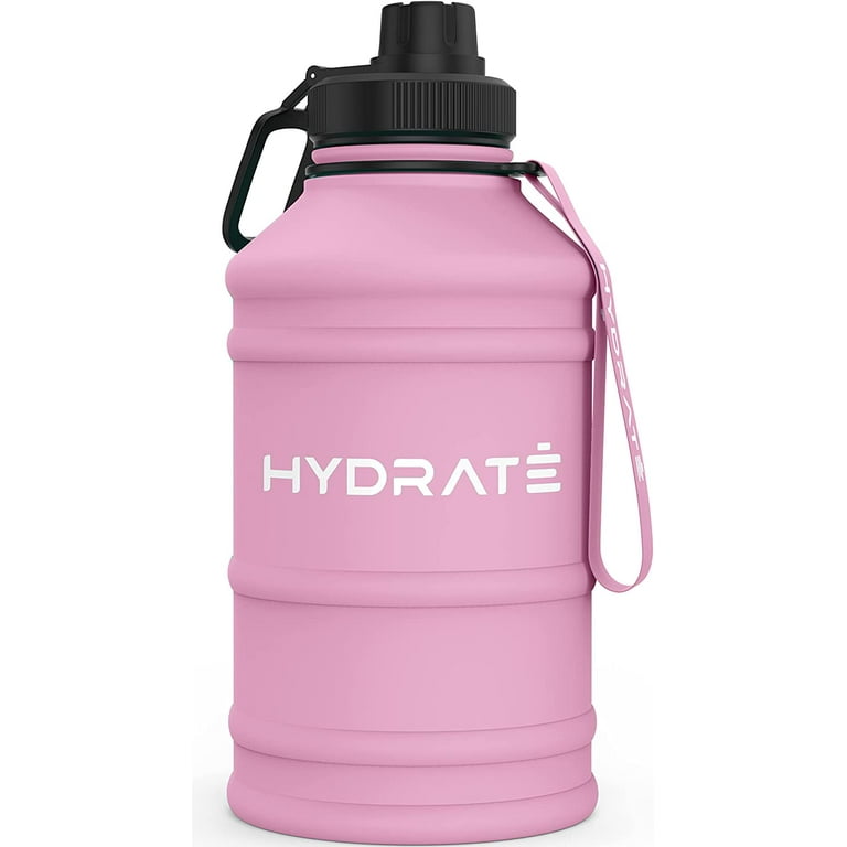 Stainless Steel 13 Litre Water Bottle Soft Pink Bpafree Metal Gym Water