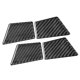 thumbnail image 4 of 4x cubierta de panel de manija de puerta embellecedora para Ford Mondeo 2013-19 fibra de carbono negro, 4 of 4