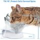 thumbnail image 2 of Comedero doble para mascotas con soporte elevado para gatos y perros pequeños., 2 of 5