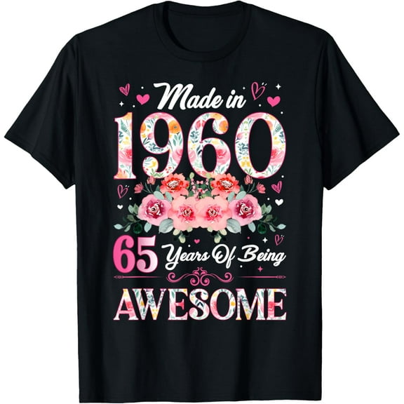 Tiny Nest 65th Birthday Gifts For Women Co Tee
