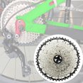 thumbnail image 3 of Cassette de bicicleta Piezas de reparación de rueda libre Accesorios de bicicleta Cassette de bicicleta para modificación de bicicletas Mantenimiento 11 velocidades 11-50T Soledad Rueda libre de casete de bicicleta, 3 of 10
