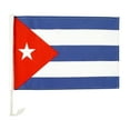 thumbnail image 2 of Cuba Car Window Vehicle Flag Truck SUV Color and UV Fade Resistant Canvas Header, 2 of 2