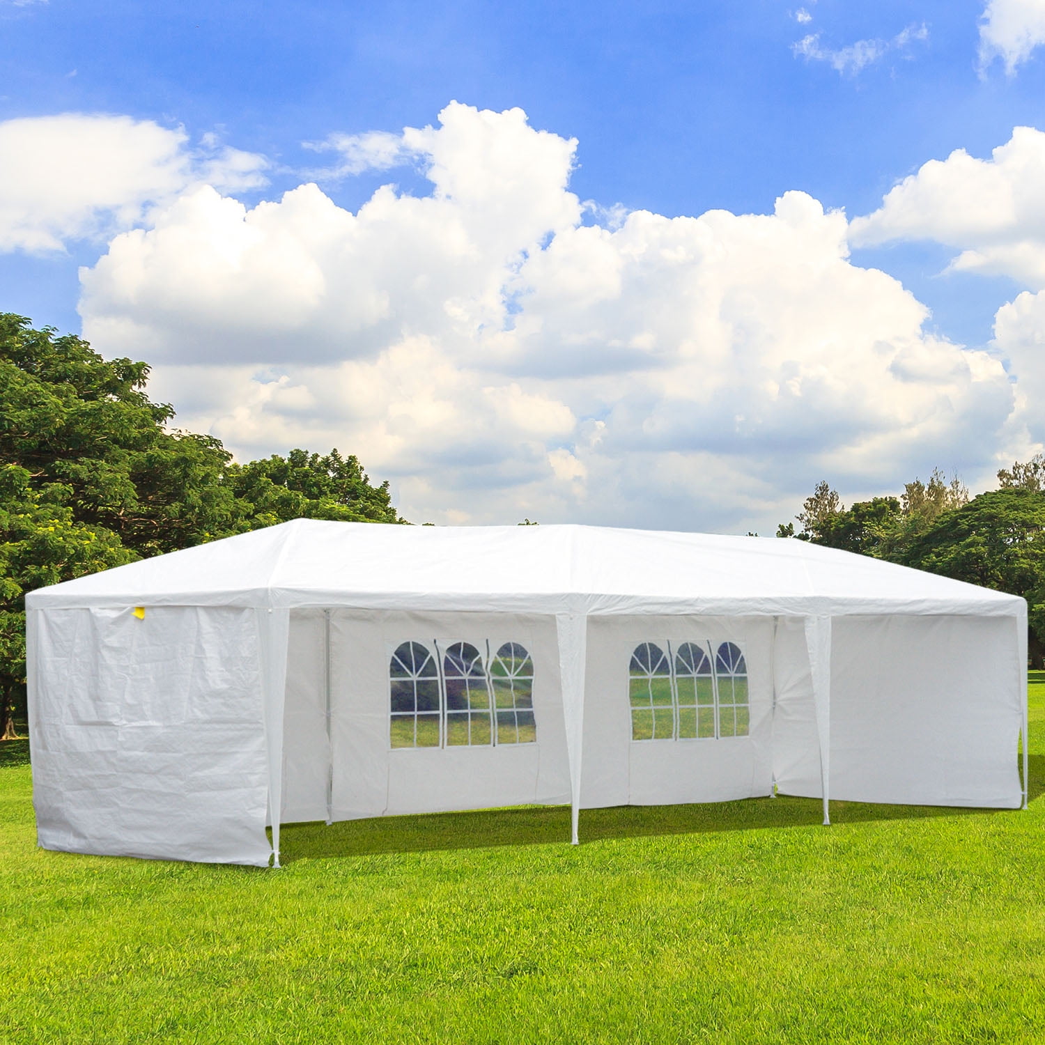 10X30ft Gazebo Canopy Party Tent Outdoor Event Sunshade ...