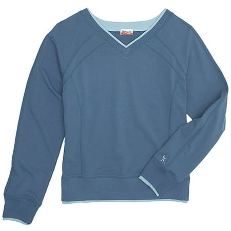 Danskin Now - Women's Seamed V-Neck Pullover