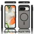 thumbnail image 6 of Designed For Google Pixel 9 / 9 Pro Phone Case,Compatible with MagSafe,Anti-Scratch Anti-Fingerprint Shockproof Skin Feeling Frosted Translucent Ultra Slim Thin Fit Phone Case Cover,Blue, 6 of 6
