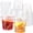 Clear-24 oz-30, variant on Clear 16 oz 50 Plastic Drink Buckets with Lids and Straws