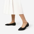 thumbnail image 6 of BURUDANI Women's Pointed-Toe Knit Flats – Sleek & Comfortable, 6 of 6