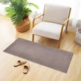thumbnail image 6 of Dailycode Chocolate Bathroom Rugs Non Slip Absorbent Soft Plush Quick Dry Bath Mat, 39"x20", 6 of 8