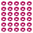 thumbnail image 1 of Unique Bargains Lot de 30 Rondelles de Comptoir M3 en Alliage d'Aluminium Anodisé, Rose, 1 of 4