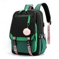 thumbnail image 2 of AMERTEER Fashion Casual Backpack with USB Charge Port Student Shoulder Bookbag (Black), 2 of 6