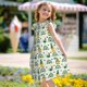 thumbnail image 5 of Balery St. Patrick's day Camisón de princesa para niñas, pijama de algodón con mangas abullonadas, suave y bonito.-Large, 5 of 6