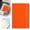 Orange, variant on Clearance Under $6! 80 Sheets (160 Pages) Of A5 Horizontal Binding Book/Red Binding Book Composition Notebook Notepad