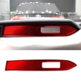thumbnail image 1 of SPRING Carbon Fiber Car Dashboard Strip Sticker Trim Cover ford for Mustang 2015-21 Red(RHD), 1 of 8