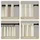thumbnail image 4 of Barra de cortina Joydeco negra ajustable 40-300 cm de aluminio, 4 of 8