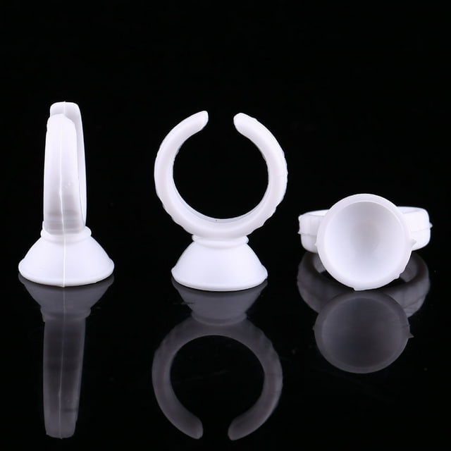 100 Piezas Anillos De Tinta Para Tatuaje, Tazas Con Tapas De Tinta Para Tatuaje, Anillos Adhesivos Desechables, Tazas Para Tinta, Tazas Para Tatuaje Pequeñas Para