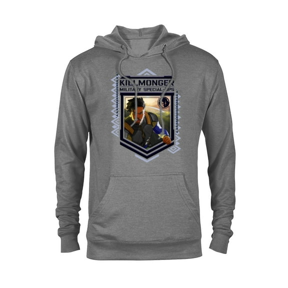 Marvel WHAT IF…? Killmonger Military Special-Ops Standard - Pullover Hoodie for Adults – Customized-Graphite Heather
