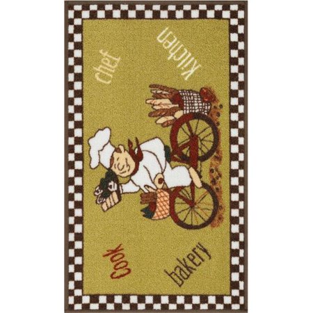 Well Woven Kings Court Fresh Delivery Kitchen Green Area Rug