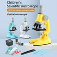 thumbnail image 4 of 1 Set Adjustable Focus LED Fill Light Optical PMMA Lens High Multiple Student Microscope 100X/600X/1200X Handheld Optical Microscope Kit Laboratory Supplies, 4 of 8