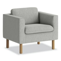 HON HVLVL1.GRY02 Parkwyn Series 33 in. x 26.75 in. x 29 in. Club Chair - Gray Seat/Back/Base