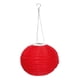 thumbnail image 1 of Lampara Colgante de farol solar redondo LED de 12 pulgadas resistente al agua para decoración al aire libre (rojo) Likrtyny Lámpara, 1 of 9