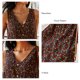 thumbnail image 4 of Vestido Floral De Verano, Vestido Floral Midi Con Dobladillo Con Volantes Sin Mangas Con Cuello En V Para Vacaciones YLSHRF Otros, 4 of 6