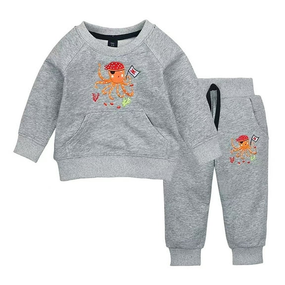 Jamsmile Toddler Boys Outfit Sets Autumn Winter Dinosaur Print Zipper Sweatsuits Tops   Jogger Pants 2 Pieces Loose Childrens Boys Sets Tracksuits Clothes