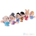 thumbnail image 5 of Yirtree 6 Pack Soft Plush Finger Puppets Set - Family Members Velvet Cute Toys for Children, Story Time, Shows, Playtime, Schools, 5 of 8