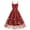 Red, variant on Elainilye Fashion Party Dresses for Women Comfy Summer Sleeveless V-Neck Vintage Prom Dress Date Night Dress,White