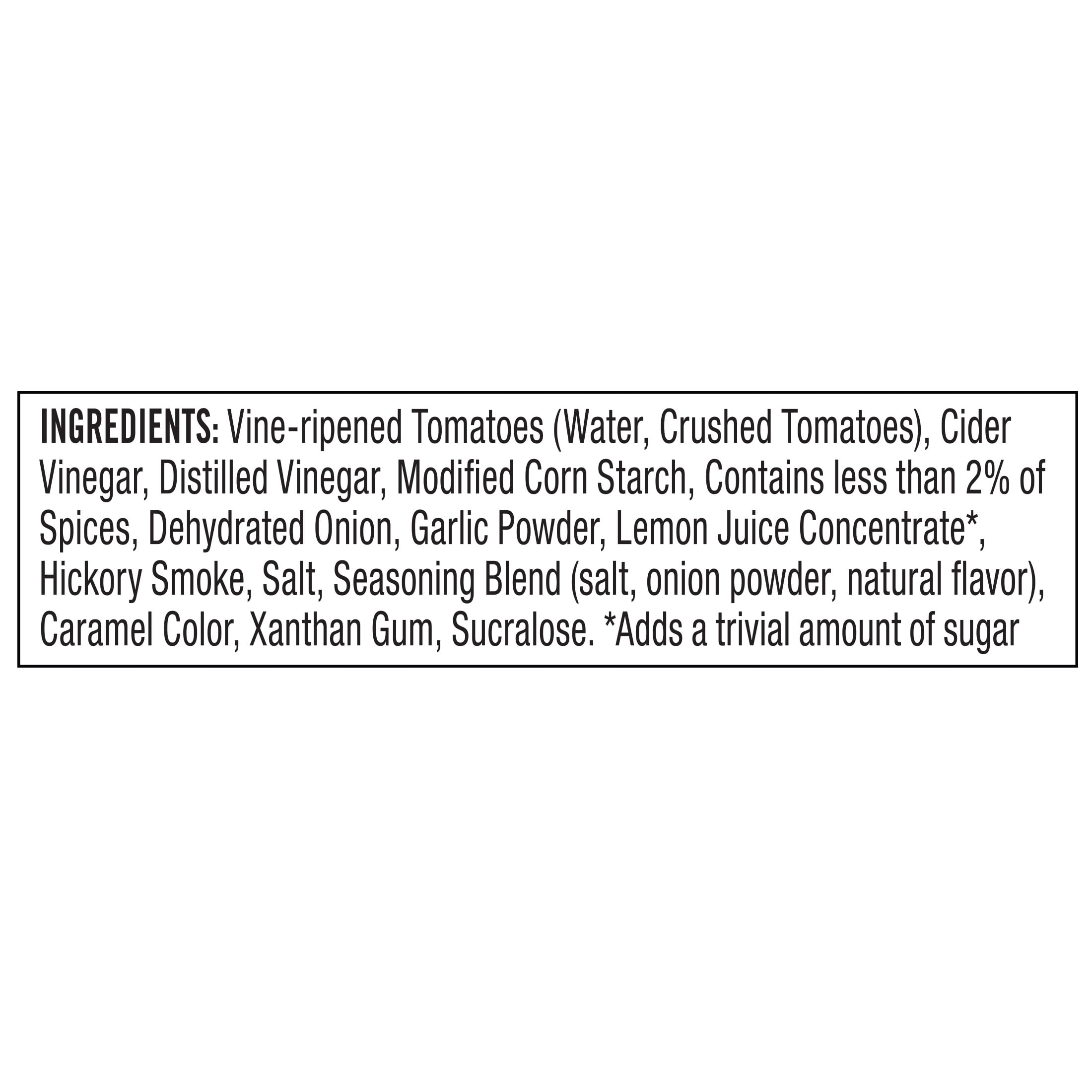 (6 pack) G Hughes Zero Sugar Original BBQ Sauce, 18 oz