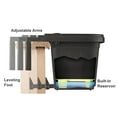 thumbnail image 5 of 24" Adjustable Railing Planter - Rattan Look - Grey, 5 of 6
