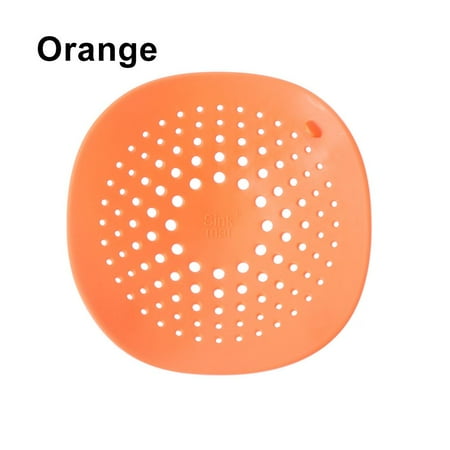 

Home & Kitchen Bathroom Accessories Sewer Bath Stopper Colander Hair Filter Sink Strainer Drains Cover ORANGE