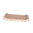 thumbnail image 4 of Flynix Cat Scratcher Board Kitten Sleeping Nest Lounge Bed Scratching Board for Resting Bone, 4 of 9