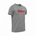 thumbnail image 2 of Playera Deportiva Wilson para Hombre Manga Corta Color Gris Claro Talla CH, 2 of 4