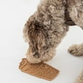 thumbnail image 5 of Dexypaws: Enrichment Lick Mat: Pup-accino - Grooved Silicone Dog Feeding Dish, Spread Food Or Treats Onto The Mat, Pet Soothing, Suction Back, 5 of 7