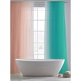 thumbnail image 6 of Sheer Curtains 108 Inches Long, Light Filtering Window Curtains for Living Room/Bedroom, Rod Pocket Voile Sheer Curtain Drapes, 52"W x 108"L, 2 Panels, 6 of 8