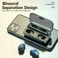 thumbnail image 3 of Auriculares inalámbricos Bluetooth F9 Tws, auriculares impermeables con pantalla Digital, estuche de carga de gran capacidad, 3 of 5