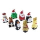 thumbnail image 2 of Navidad 8 Uds Juguetes navideños de cuerda árbol de Navidad muñeco de nieve alce juguetes de cuerda figura adornos suministros de fiesta favores, 2 of 7
